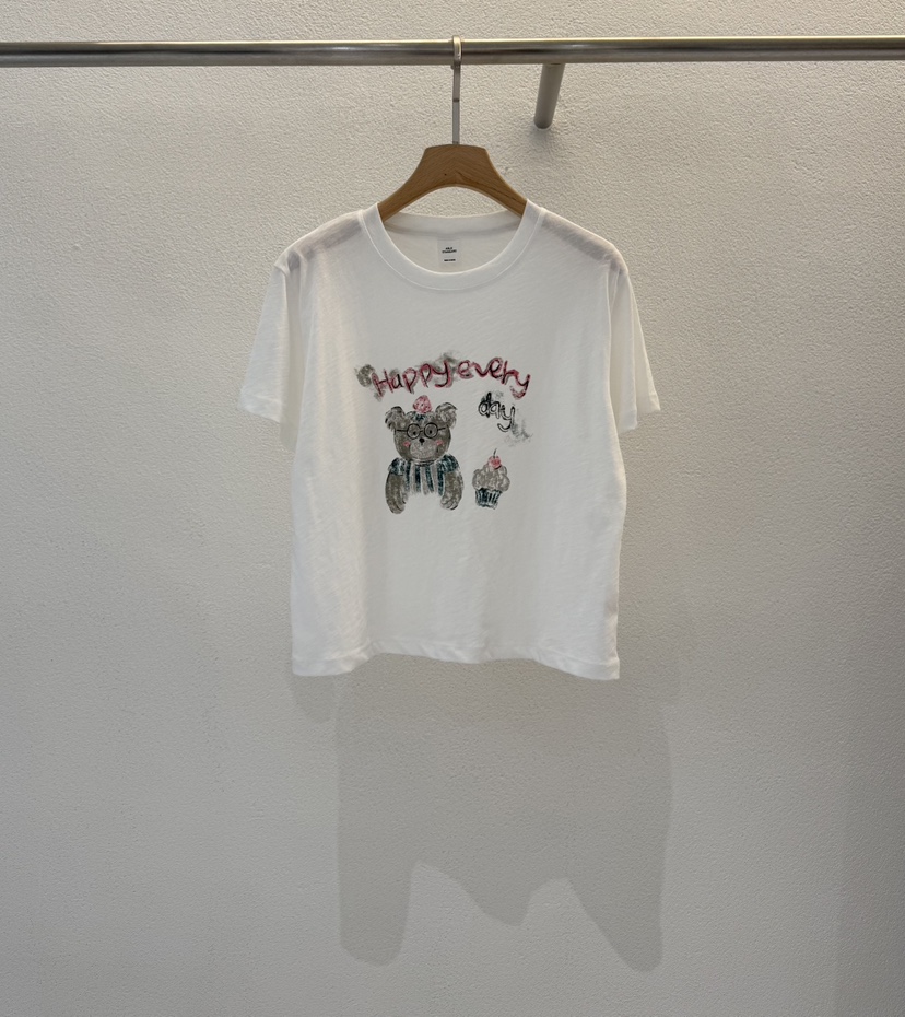 ABLERING韓國直郵女士新品26春夏人氣時尚休閑熱賣推薦T恤ABLE STANDARD/ABLERINGT恤圖色1