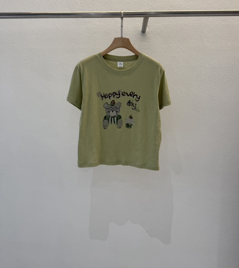 ABLERING韓國直郵女士新品26春夏人氣時尚休閑熱賣推薦T恤ABLE STANDARD/ABLERINGT恤圖色2