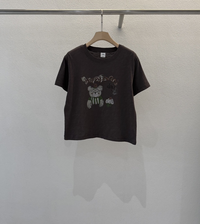 ABLERING韓國直郵女士新品26春夏人氣時尚休閑熱賣推薦T恤ABLE STANDARD/ABLERINGT恤圖色3