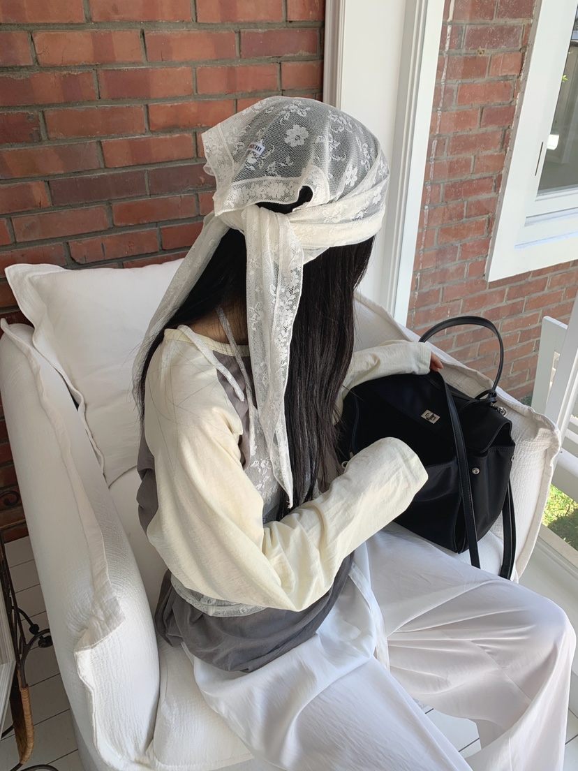 JKICHI韓國直郵女士新款休閑時尚26春夏圍巾披肩花朵圍巾JKICHI圍巾/披肩