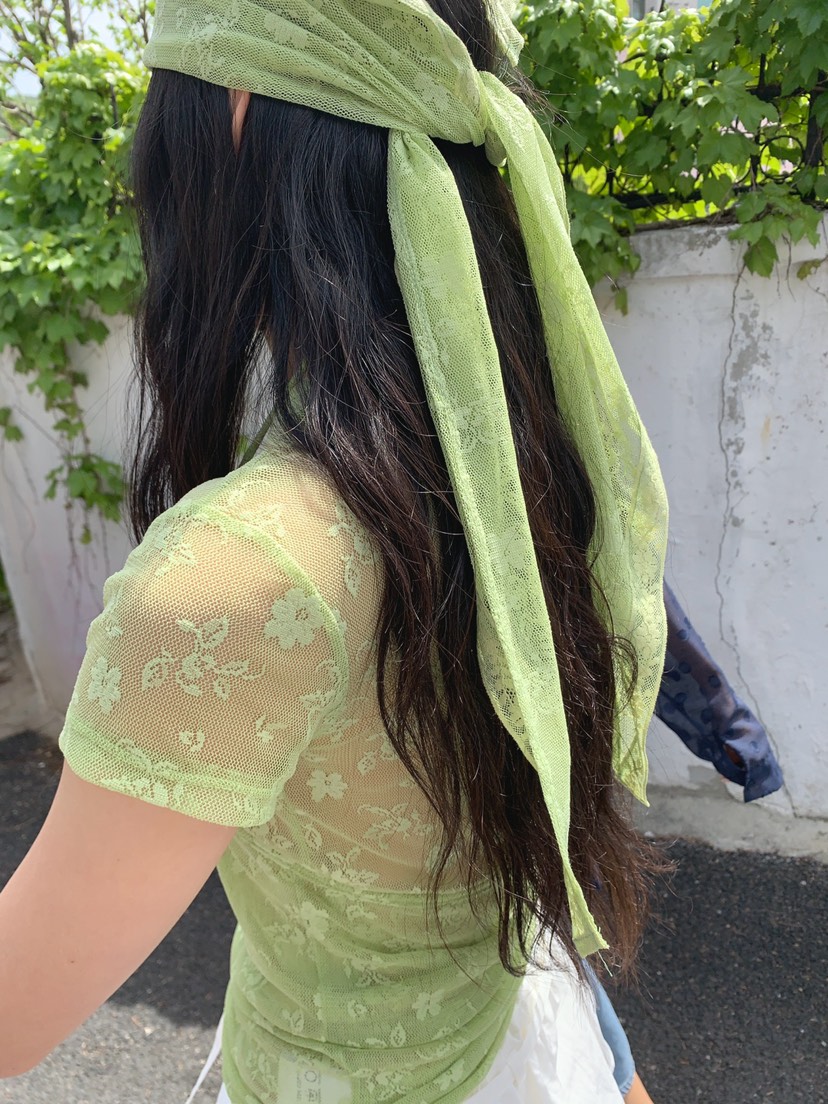 JKICHI韓國直郵女士新款休閑時尚26春夏圍巾披肩花朵圍巾JKICHI圍巾/披肩