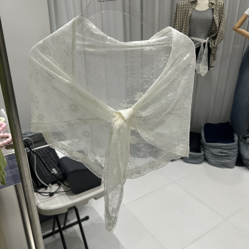 JKICHI韓國直郵女士新款休閑時尚26春夏圍巾披肩花朵圍巾JKICHI圍巾/披肩圖色2