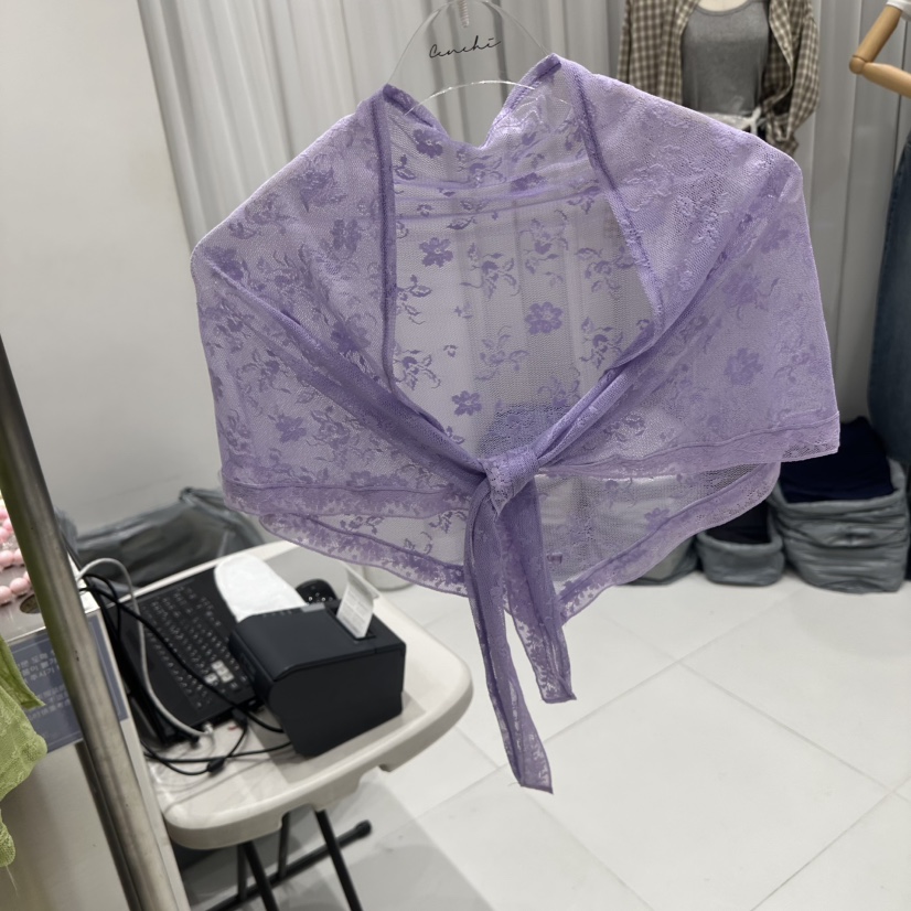 JKICHI韓國直郵女士新款休閑時尚26春夏圍巾披肩花朵圍巾JKICHI圍巾/披肩圖色3