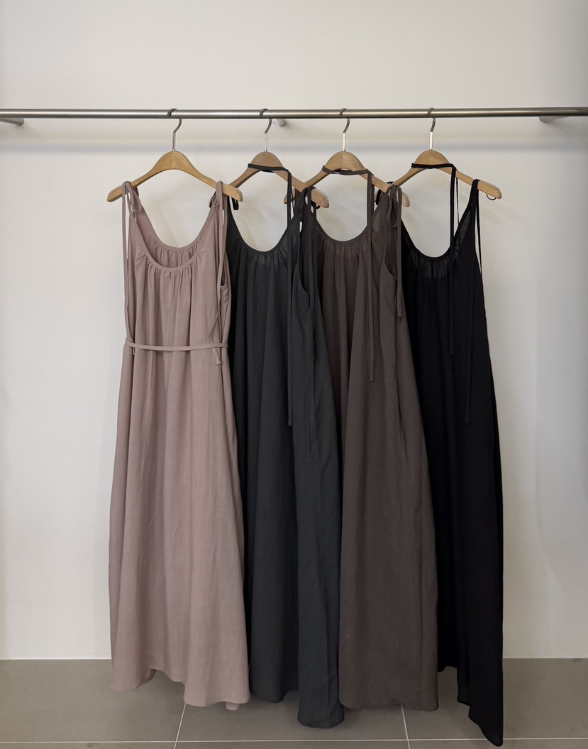 TWENTY FOUR SEVEN24-7韓國直郵實拍女士新品職業連衣裙含繩TEWNTY FOUR SEVEN24-7連衣裙