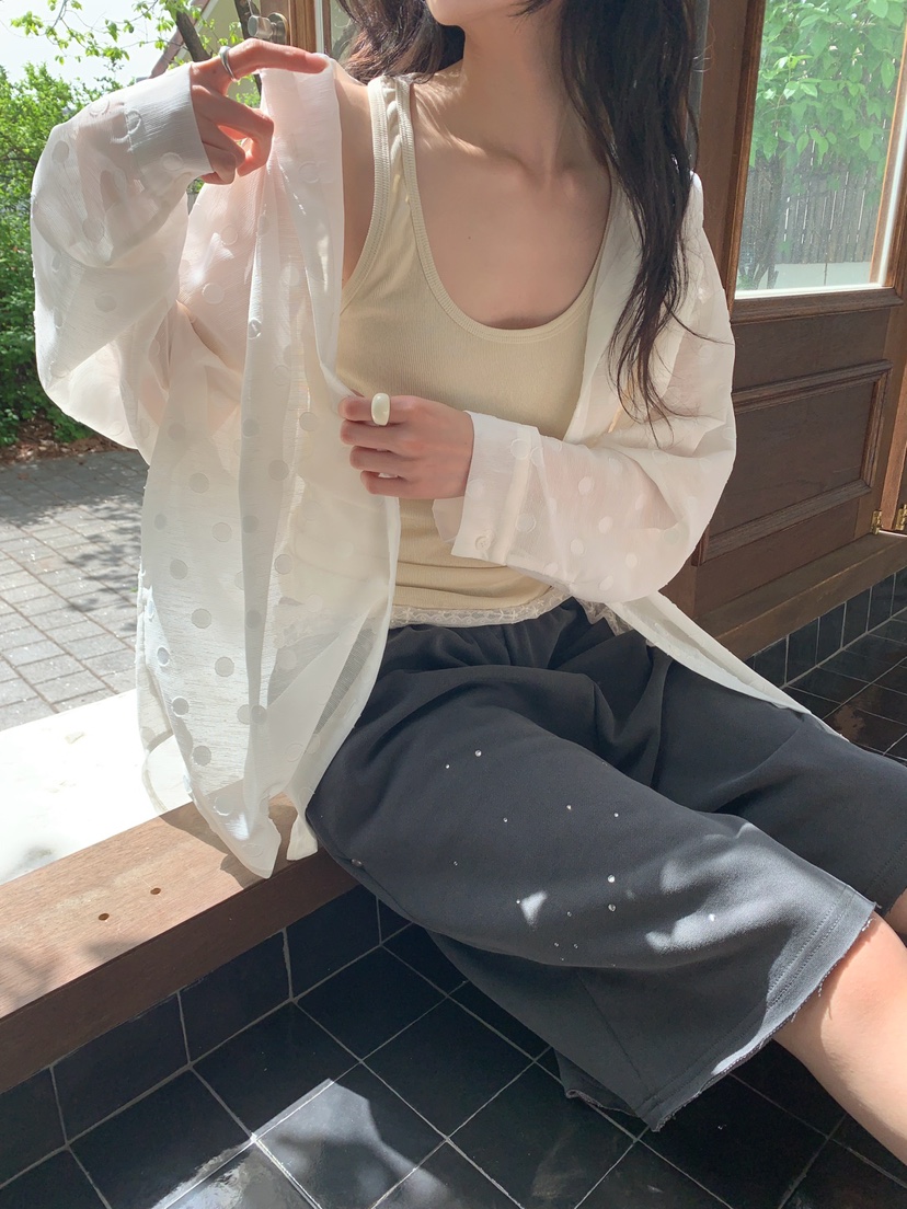 JKICHI韓國代購女士新品時尚26春夏熱賣職業人氣襯衫蕾絲衫JKICHI襯衫/蕾絲衫