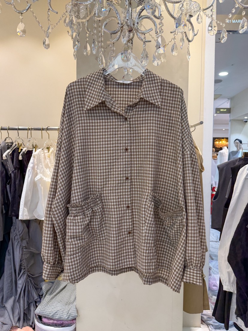 81 MARKET-L韓國直郵實拍女士新款26春夏26夏季襯衫蕾絲衫81 MARKET-L襯衫/蕾絲衫圖色2