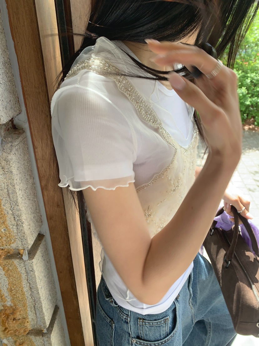 JKICHI韓國直郵女士新品26夏季時尚職業休閑熱賣吊帶背心JKICHI吊帶/背心