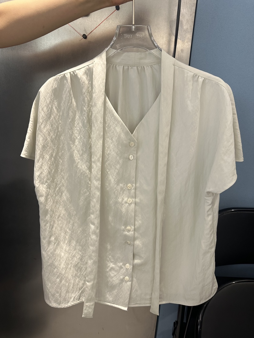TAKE TEE韓國直郵女裝新款時尚26夏季推薦熱賣襯衫蕾絲衫TAKE TEE襯衫/蕾絲衫圖色1