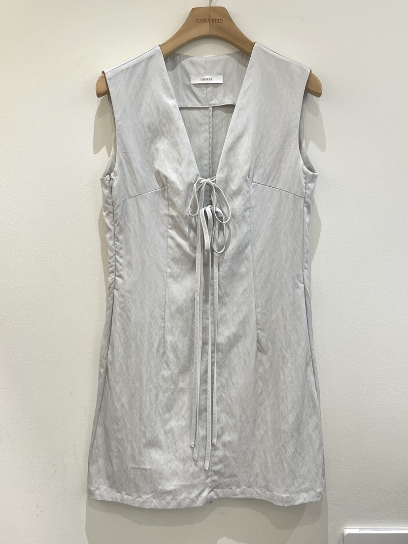 OBSESS韓國直郵實拍女士新品推薦26春夏休閑熱賣職業連衣裙OBSESS/EARLY BIRD連衣裙圖色1