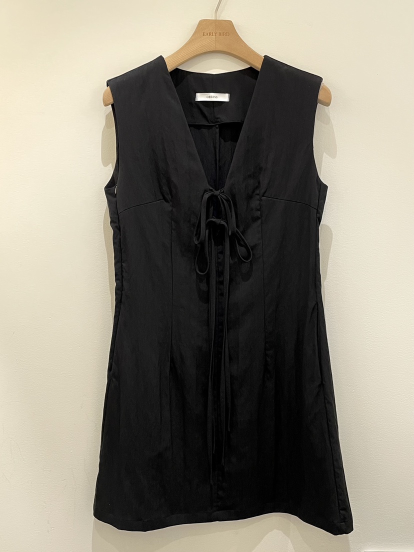 OBSESS韓國直郵實拍女士新品推薦26春夏休閑熱賣職業連衣裙OBSESS/EARLY BIRD連衣裙圖色2