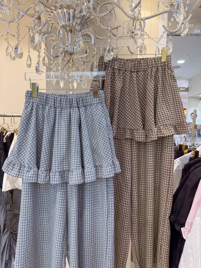81 MARKET-L韓國直郵實拍女裝新品休閑時尚人氣26春夏裙褲81 MARKET-L裙褲