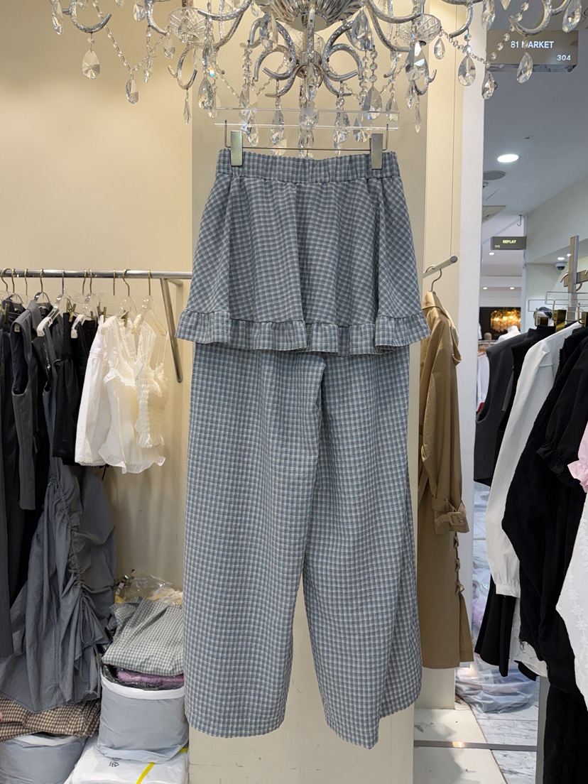 81 MARKET-L韓國直郵實拍女裝新品休閑時尚人氣26春夏裙褲81 MARKET-L裙褲