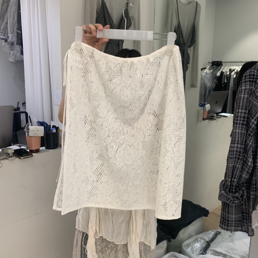 AUBE韓國直郵實拍女裝新品人氣26夏季26春夏半身裙中短裙AUBE半身裙/中短裙