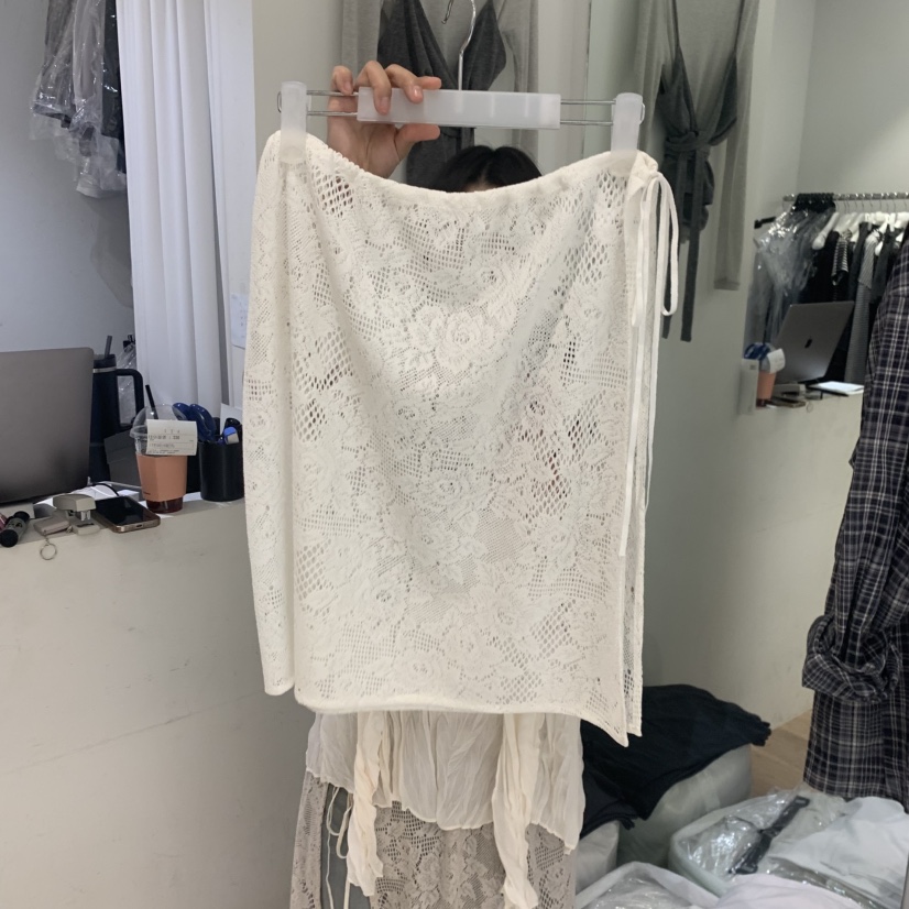 AUBE韓國直郵實拍女裝新品人氣26夏季26春夏半身裙中短裙AUBE半身裙/中短裙圖色1