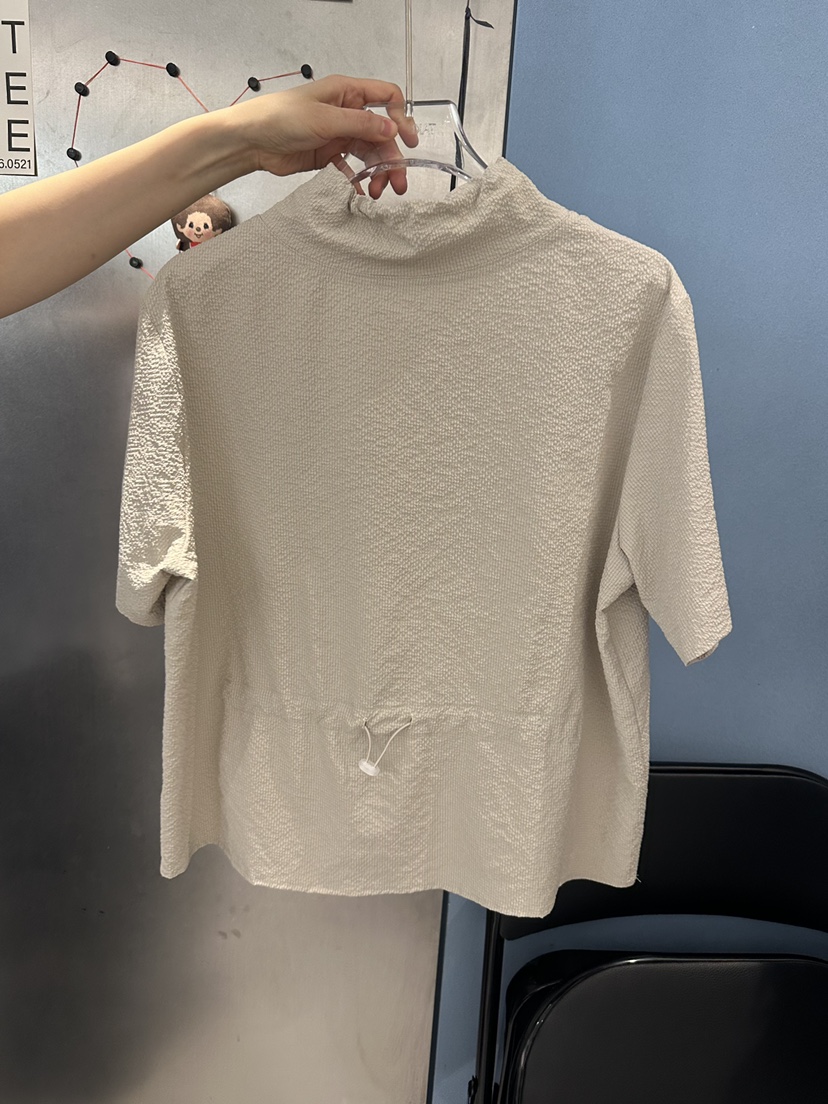 TAKE TEE韓國直郵女裝新款熱賣職業時尚休閑襯衫蕾絲衫高領TAKE TEE襯衫/蕾絲衫