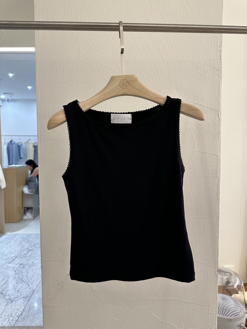 BPLAN韓國東大門代購女士新品職業26夏季26春夏推薦吊帶背心BPLAN吊帶/背心圖色2
