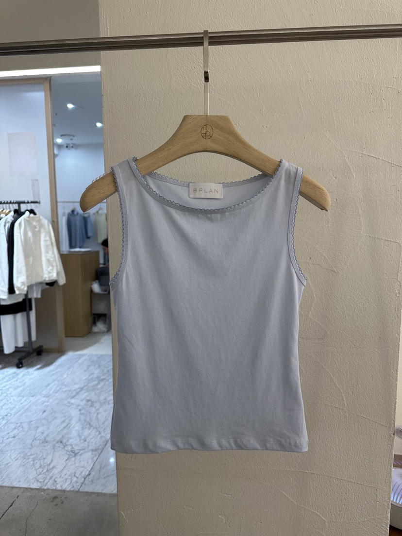 BPLAN韓國東大門代購女士新品職業26夏季26春夏推薦吊帶背心BPLAN吊帶/背心圖色3