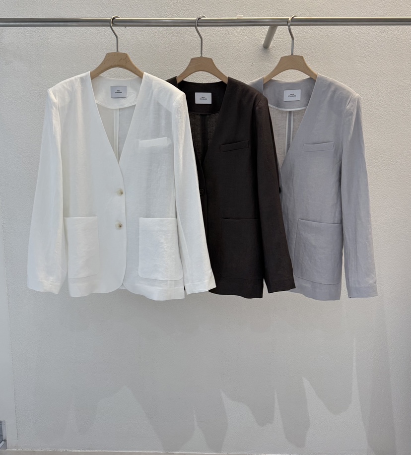 ABLERING東大門實拍韓國女士新品職業人氣休閑26夏季夾克ABLE STANDARD/ABLERING夾克圖色3左三色
