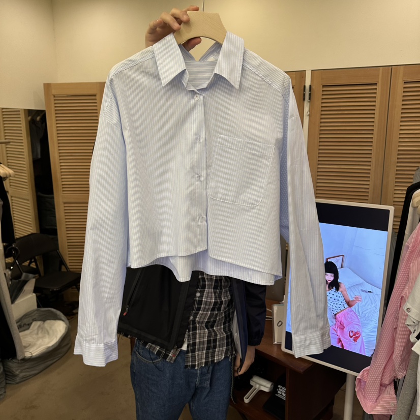NUT東大門實拍韓國女裝新品26夏季26春夏休閑職業襯衫蕾絲衫NUT襯衫/蕾絲衫圖色2