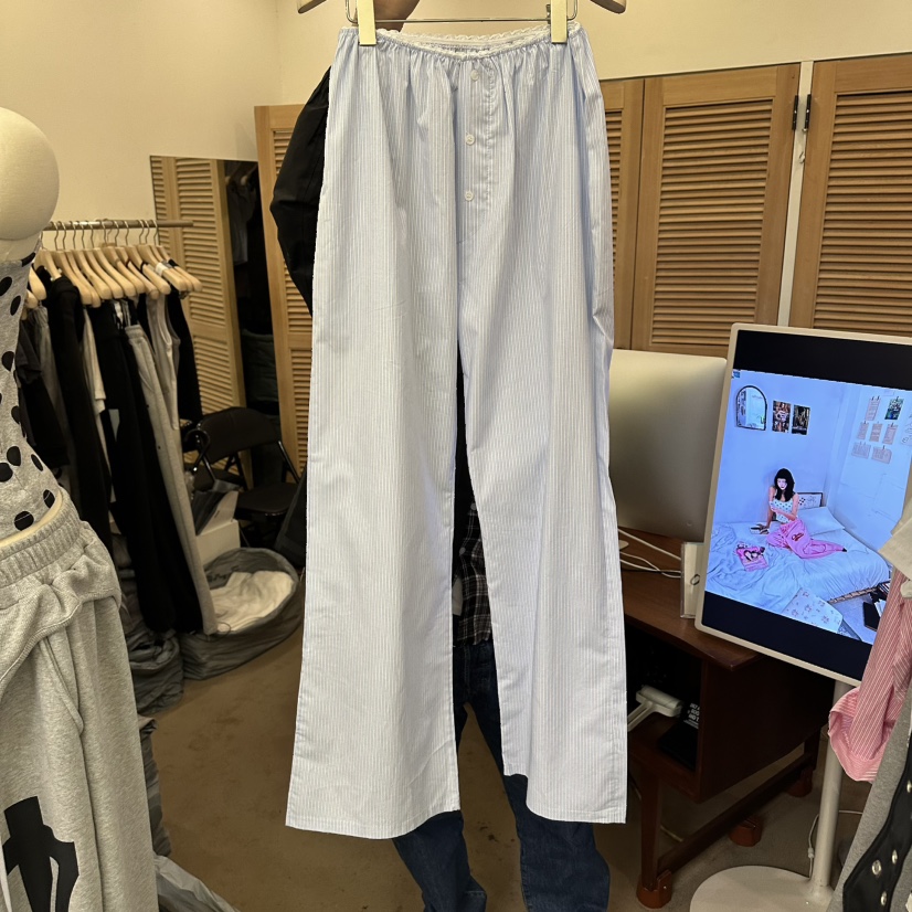 NUT東大門實拍韓國女裝新款26夏季職業熱賣人氣時尚休閑褲NUT休閑褲圖色1