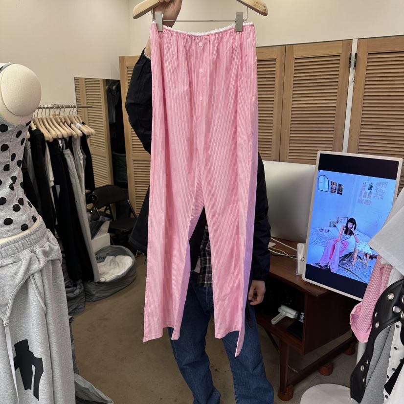 NUT東大門實拍韓國女裝新款26夏季職業熱賣人氣時尚休閑褲NUT休閑褲圖色2