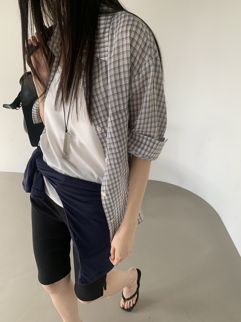 TRUE韓國直郵實拍女裝新款26春夏休閑時尚推薦襯衫蕾絲衫TRUE襯衫/蕾絲衫
