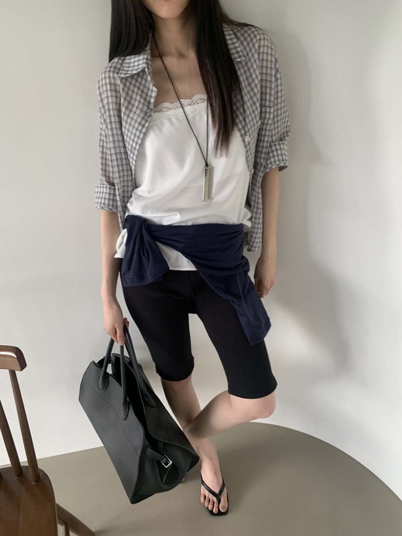 TRUE韓國直郵實拍女裝新款26春夏休閑時尚推薦襯衫蕾絲衫TRUE襯衫/蕾絲衫