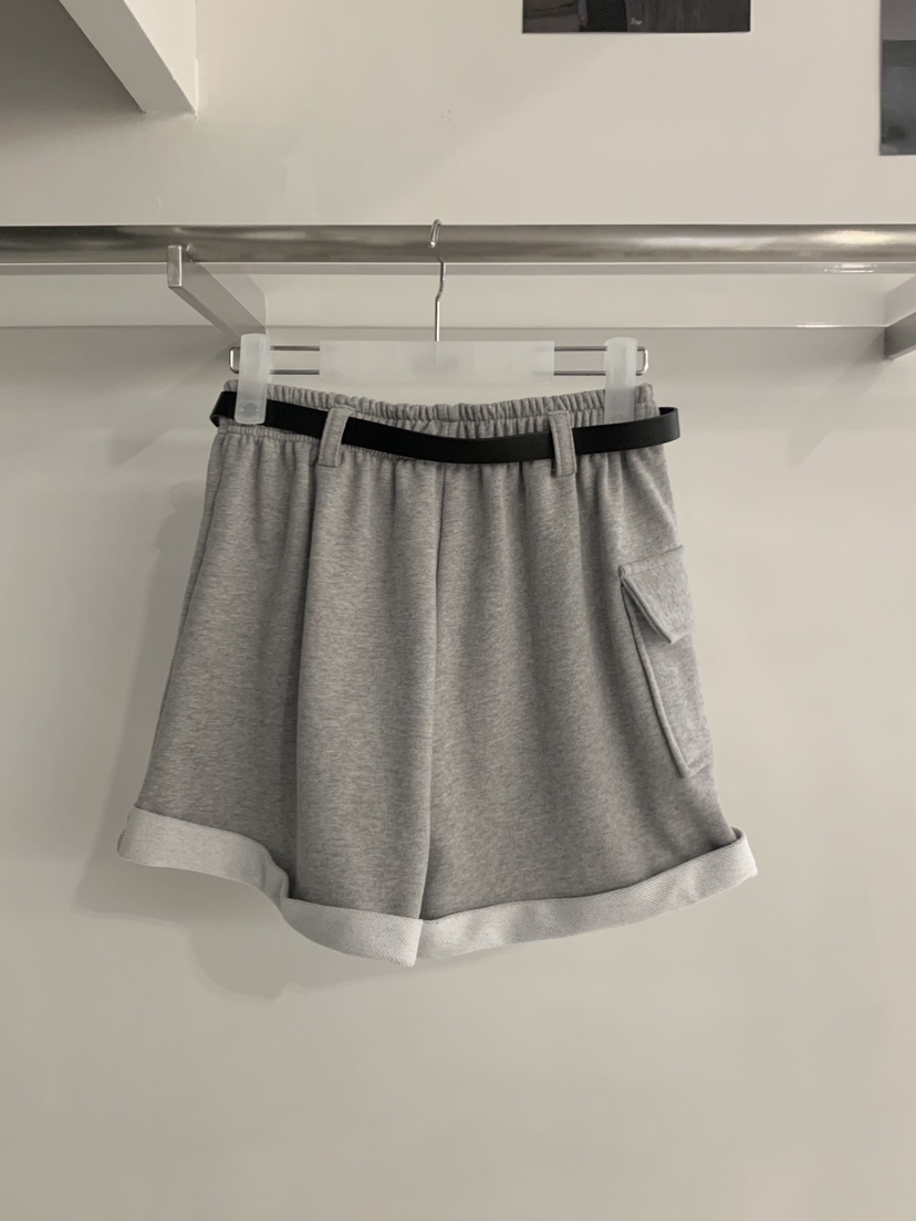 TRUE韓國直郵實拍女裝新品26夏季休閑時尚職業短褲不含腰帶TRUE短褲