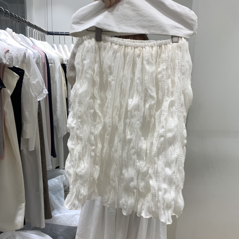 VERVEINE韓國東大門代購女裝新品休閑熱賣半身裙中短裙條紋VERVEINE半身裙/中短裙