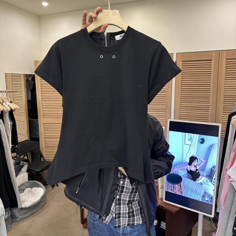 NUT韓國直郵女士新品推薦休閑26夏季時尚人氣職業襯衫蕾絲衫NUT襯衫/蕾絲衫圖色2