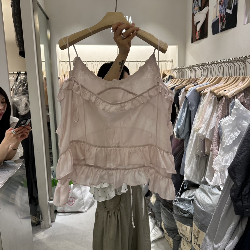 BERTHA韓國直郵女裝新品26春夏時尚26夏季休閑推薦吊帶背心BERTHA吊帶/背心