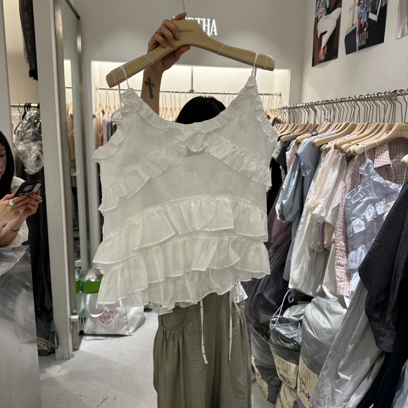 BERTHA韓國直郵女裝新品26春夏時尚26夏季休閑推薦吊帶背心BERTHA吊帶/背心圖色2