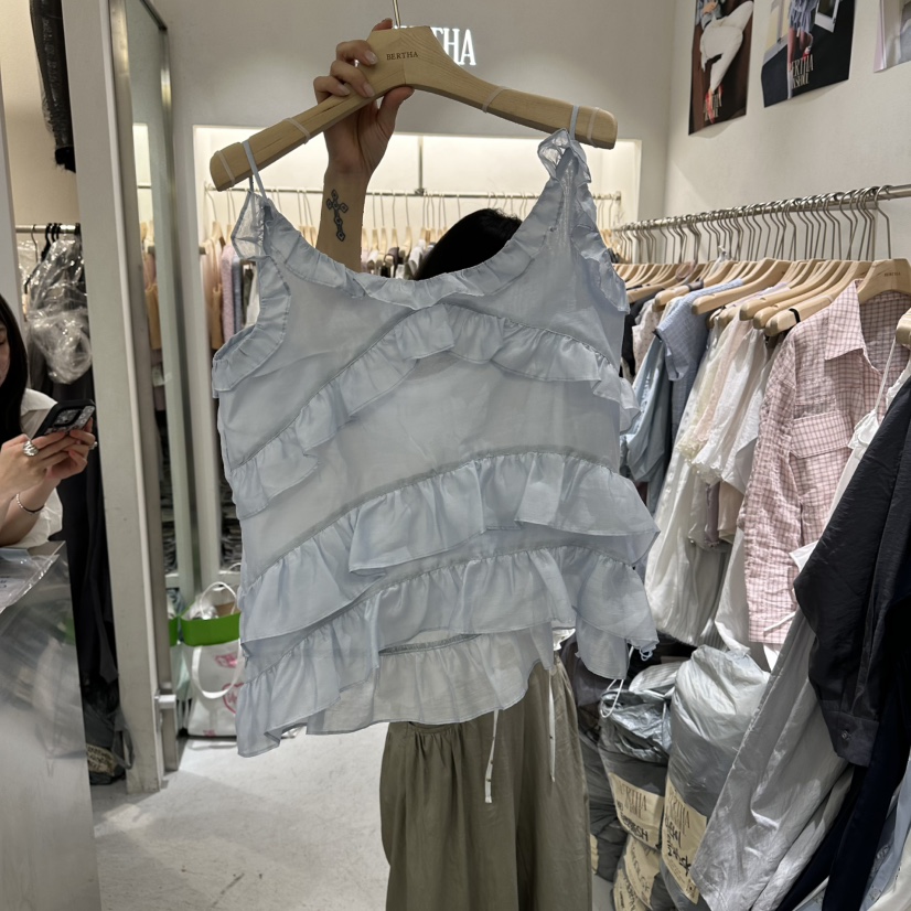BERTHA韓國直郵女裝新品26春夏時尚26夏季休閑推薦吊帶背心BERTHA吊帶/背心圖色3