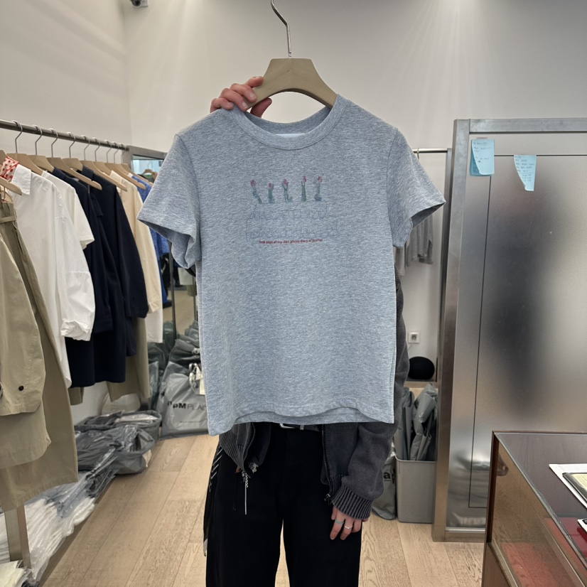 LTMS韓國直郵女裝新品時尚熱賣26夏季推薦26春夏休閑職業T恤LTMST恤圖色2