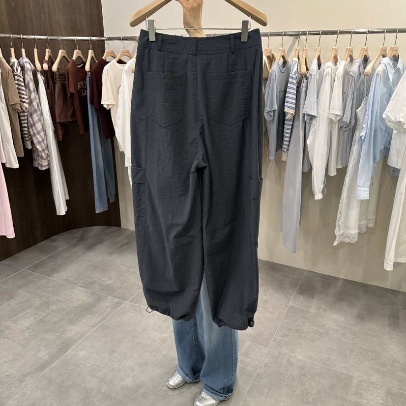 URBANSTORY/REMAKING韓國直郵實拍女裝新品人氣休閑褲口袋Remaking/URBANSTORY休閑褲
