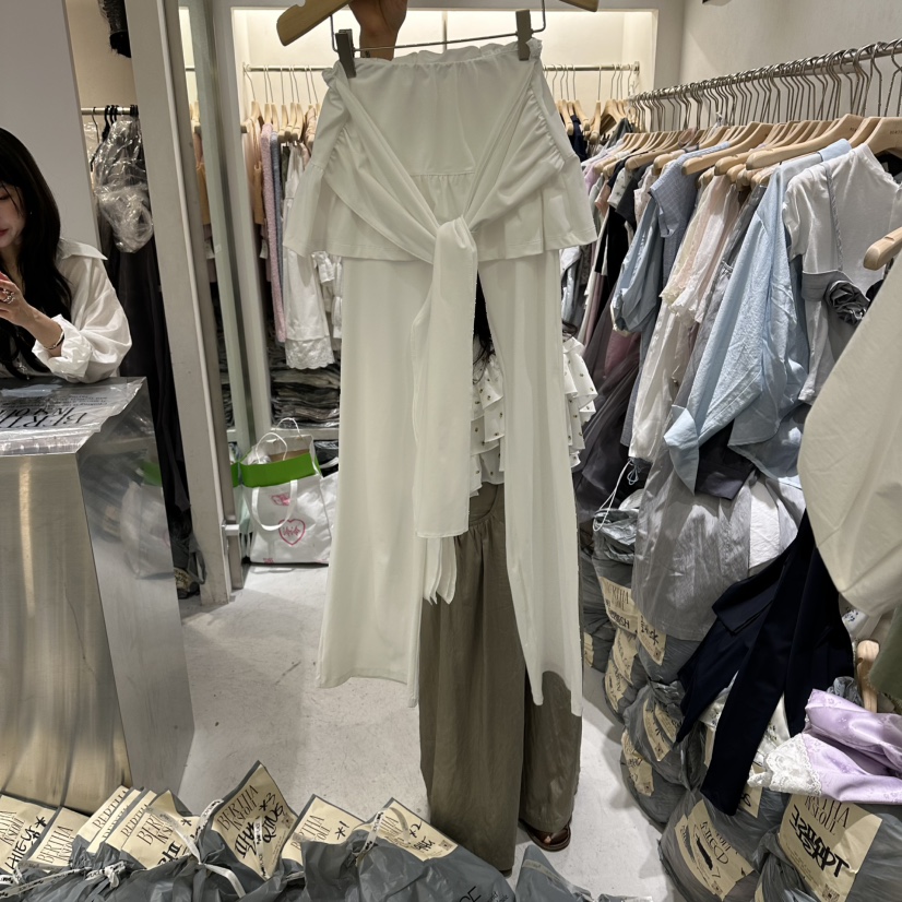 BERTHA東大門實拍韓國女裝新品人氣休閑打底褲鯊魚褲褶皺BERTHA打底褲/鯊魚褲圖色1