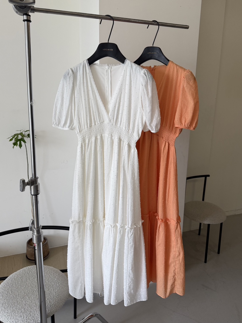 LARCENCICL/BESO韓國直郵女士新品26夏季休閑熱賣連衣裙LARCENCICL/BESO連衣裙