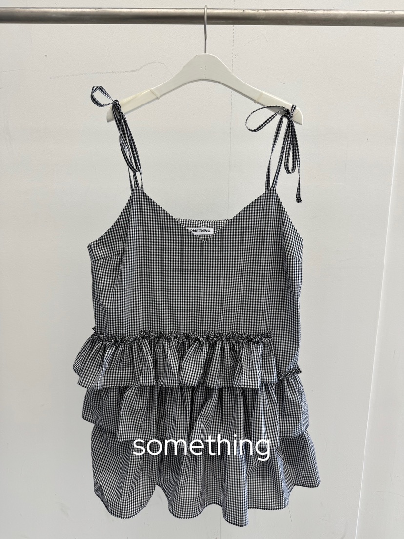 SOMETHING-L/FANCY韓國代購女裝新款休閑推薦26夏季連衣裙SOMETHING-L/FANCY連衣裙圖色2