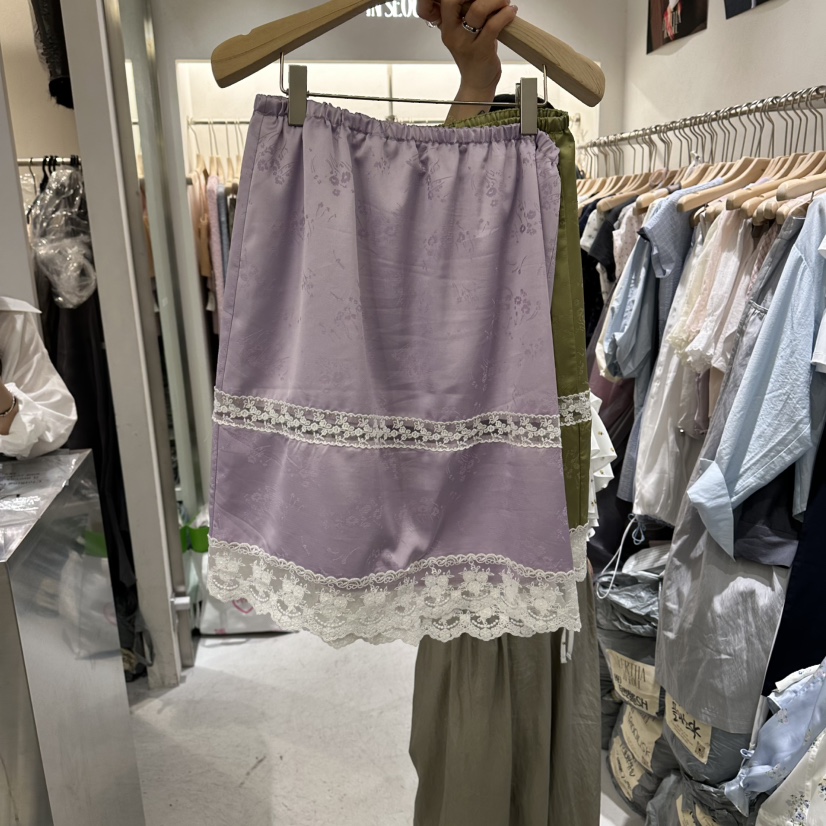 BERTHA韓國直郵女裝新款26夏季人氣熱賣休閑半身裙中短裙BERTHA半身裙/中短裙圖色2
