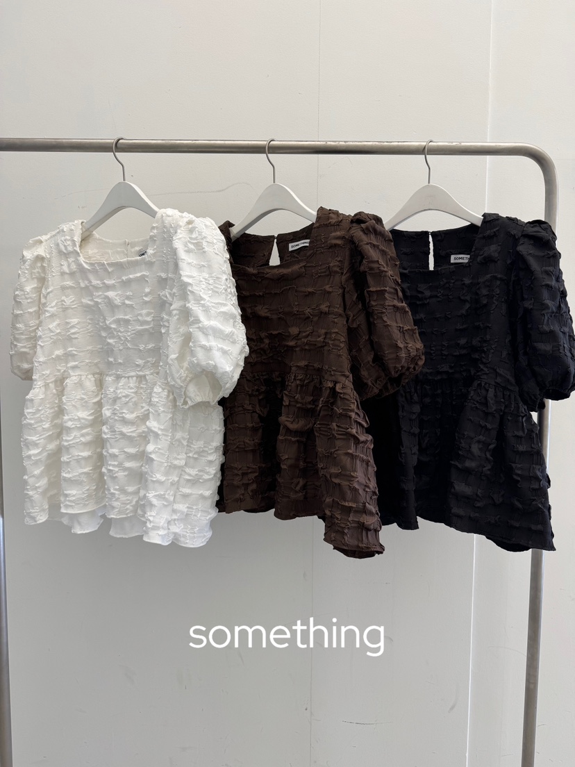 SOMETHING-L/FANCY韓國直郵女士新品26春夏時尚襯衫蕾絲衫SOMETHING-L/FANCY襯衫/蕾絲衫