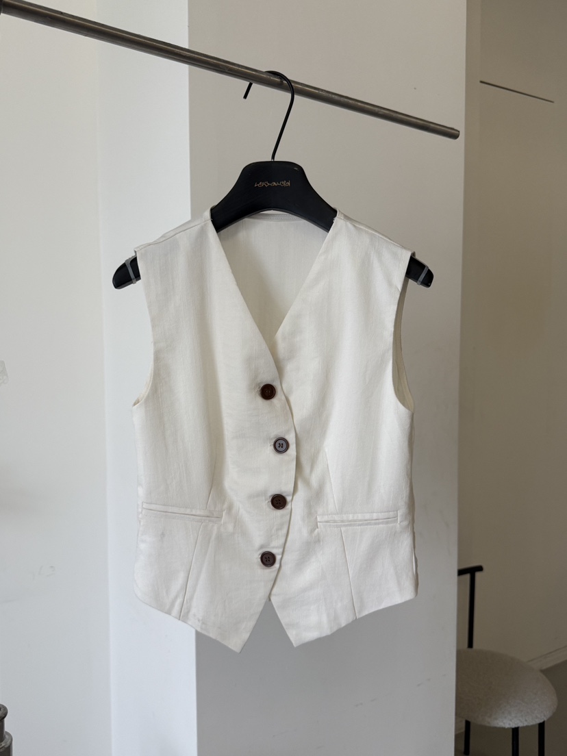 LARCENCICL/BESO韓國直郵女士新品職業時尚休閑熱賣馬甲LARCENCICL/BESO馬甲圖色1