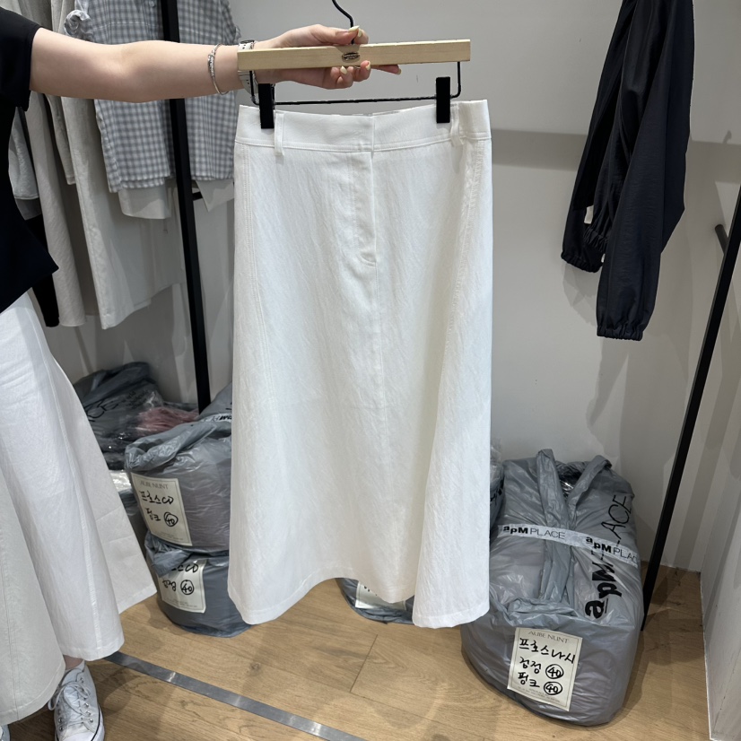 aube nunt韓國直郵女士新款人氣推薦時尚休閑熱賣26春夏長裙aube nunt長裙圖色2