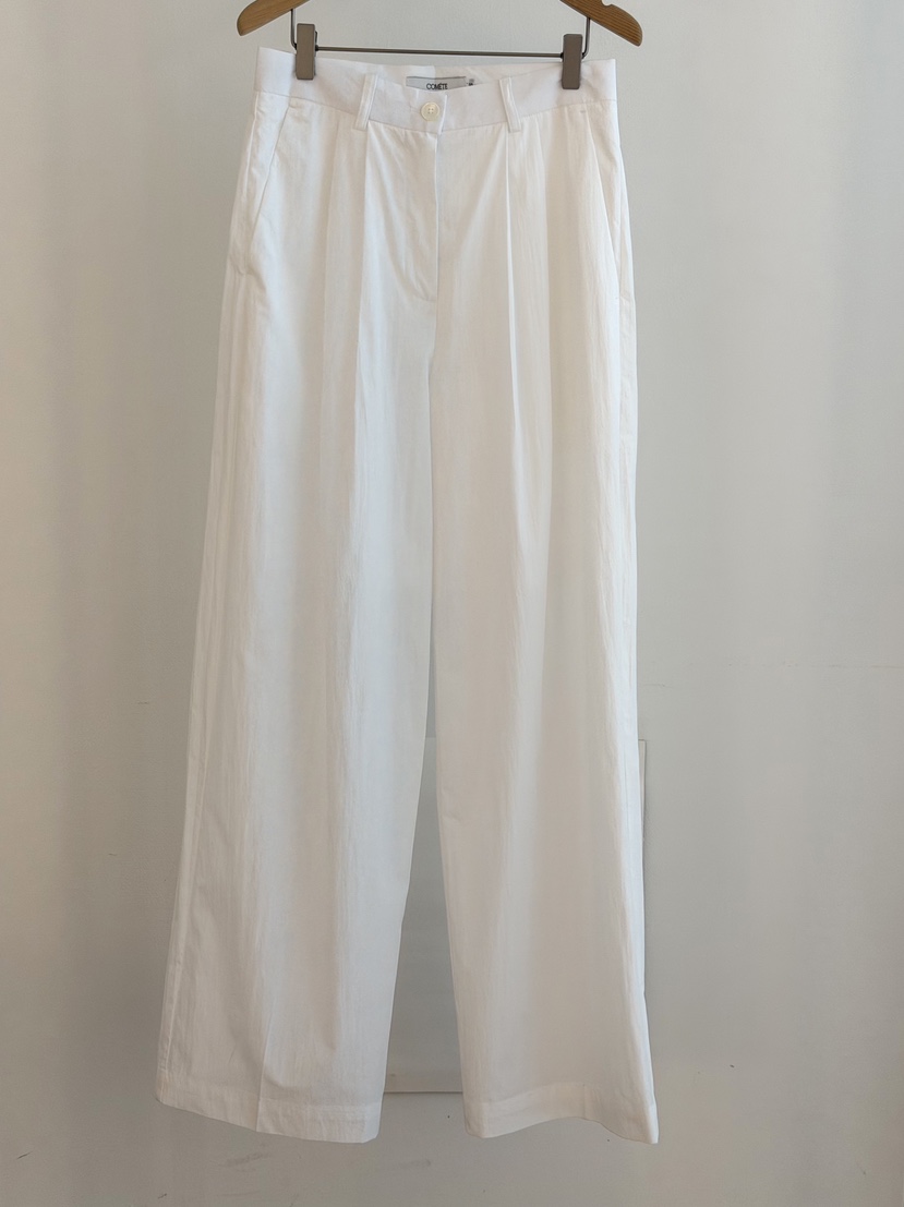 COMETE韓國代購女士新品26夏季職業推薦休閑時尚26春夏休閑褲COMETE休閑褲圖色1