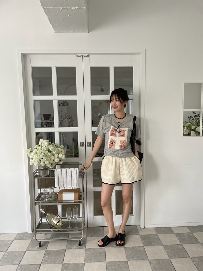 JOURNEY韓國直郵實拍女裝新品休閑推薦熱賣26夏季職業短褲JOURNEY短褲