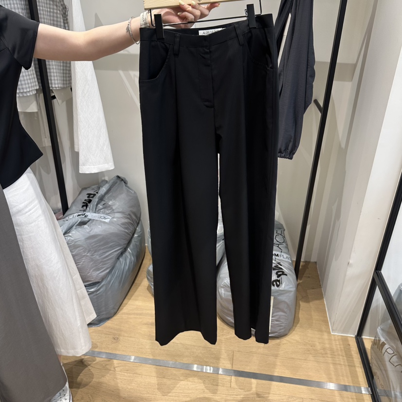 aube nunt韓國直郵女裝新品26春夏休閑職業熱賣推薦休閑褲aube nunt休閑褲圖色2