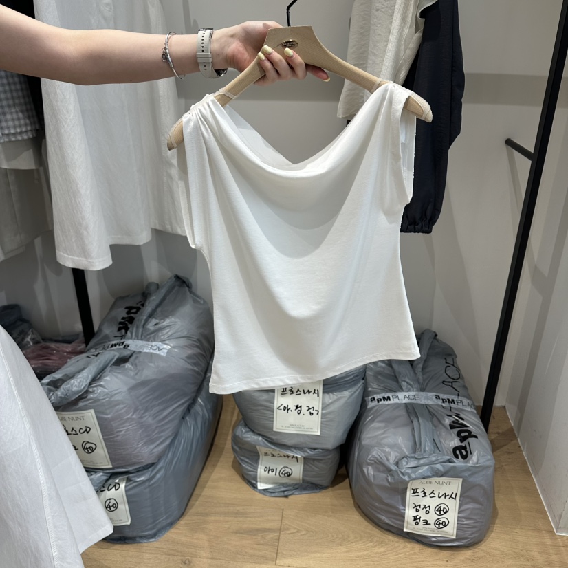 aube nunt東大門實拍韓國女士新款時尚26春夏熱賣吊帶背心aube nunt吊帶/背心圖色3
