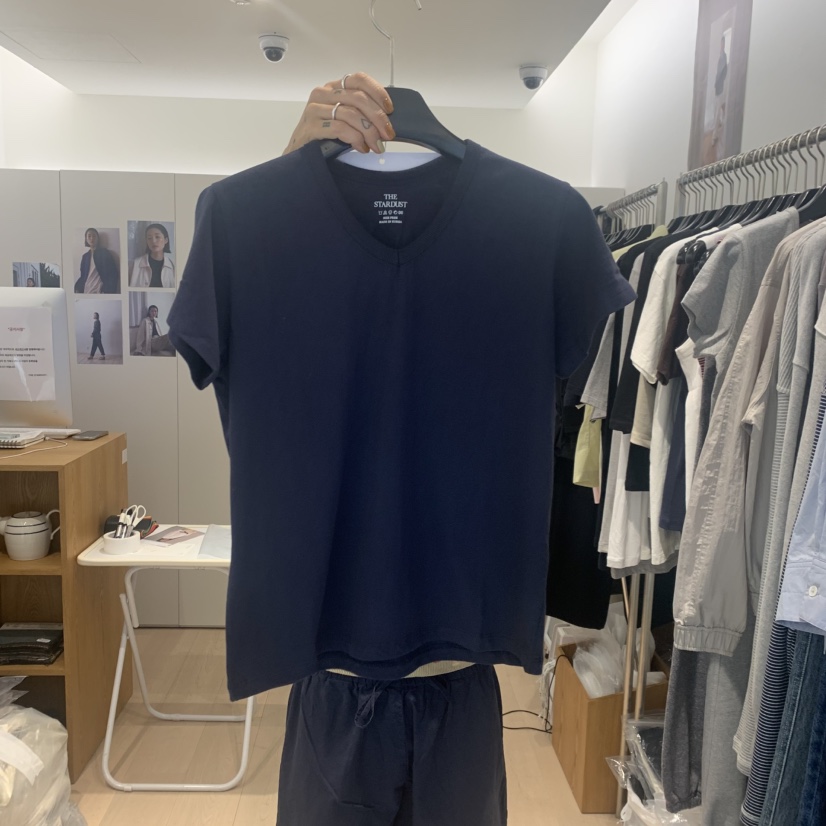 THE STARDUST韓國代購女裝新品時尚26春夏人氣休閑熱賣T恤THE STARDUSTT恤圖色1