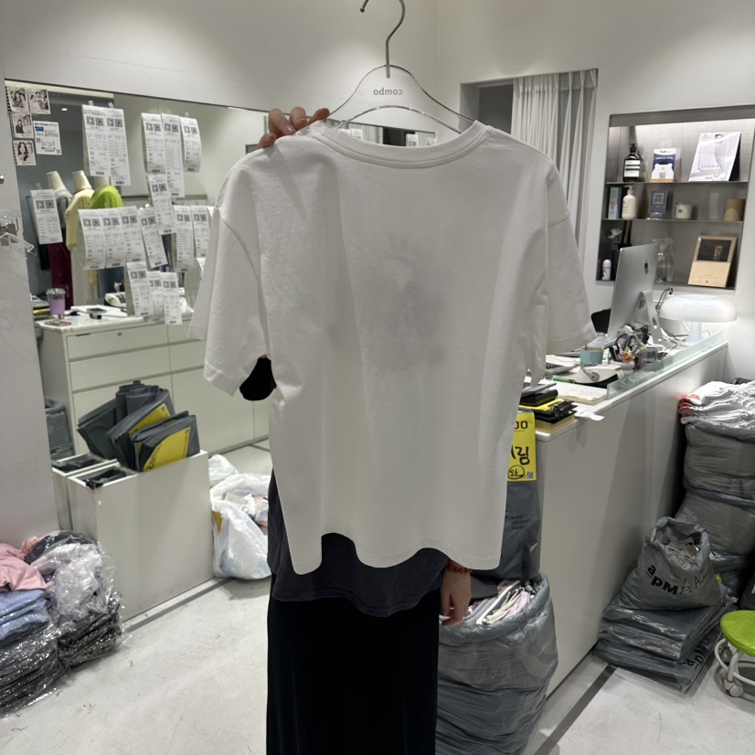 COMBO韓國東大門代購女士新品職業推薦人氣熱賣休閑26春夏T恤COM_BOT恤