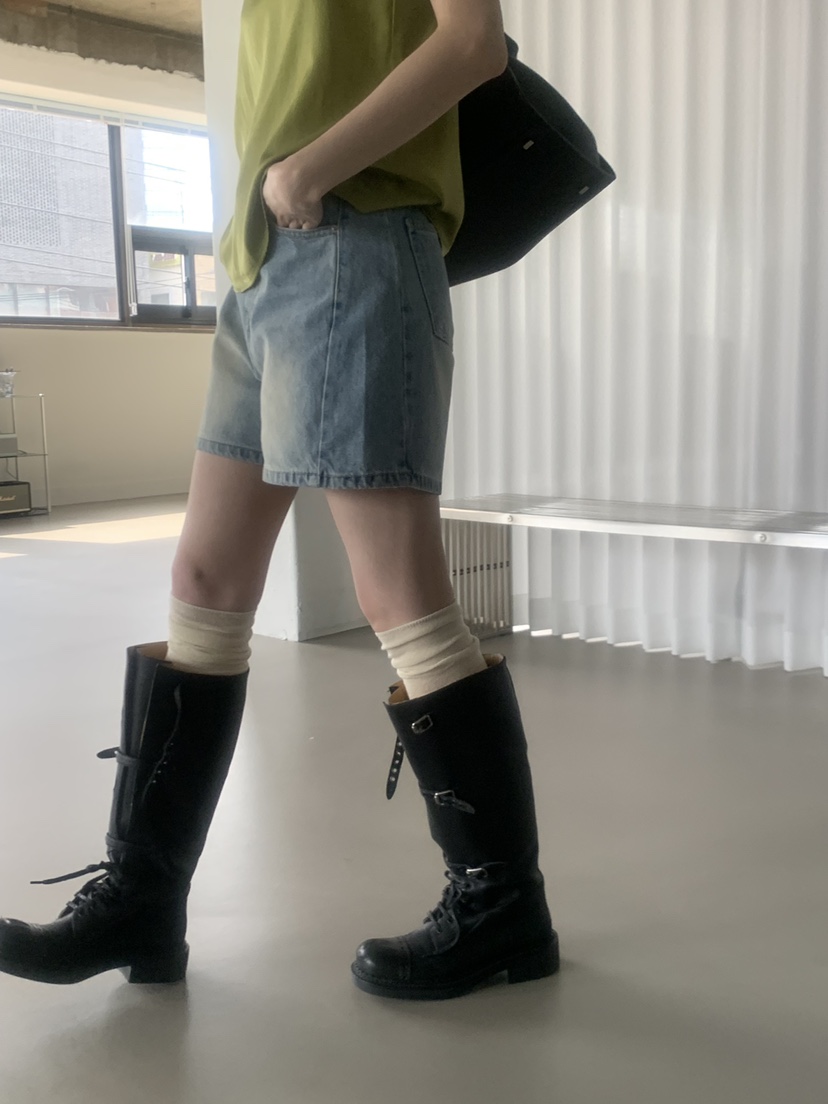 TRUE東大門實拍韓國女士新款職業熱賣推薦26夏季26春夏短褲TRUE短褲
