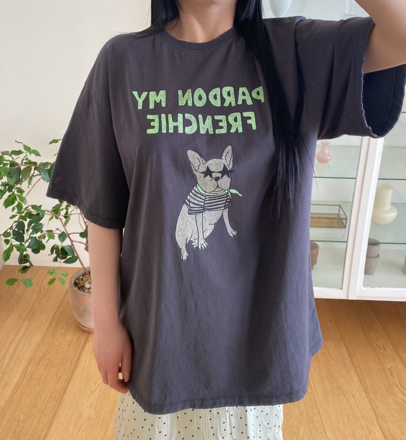 MINIQUEENS韓國東大門代購女裝新品人氣26春夏熱賣T恤復古MINIQUEENST恤